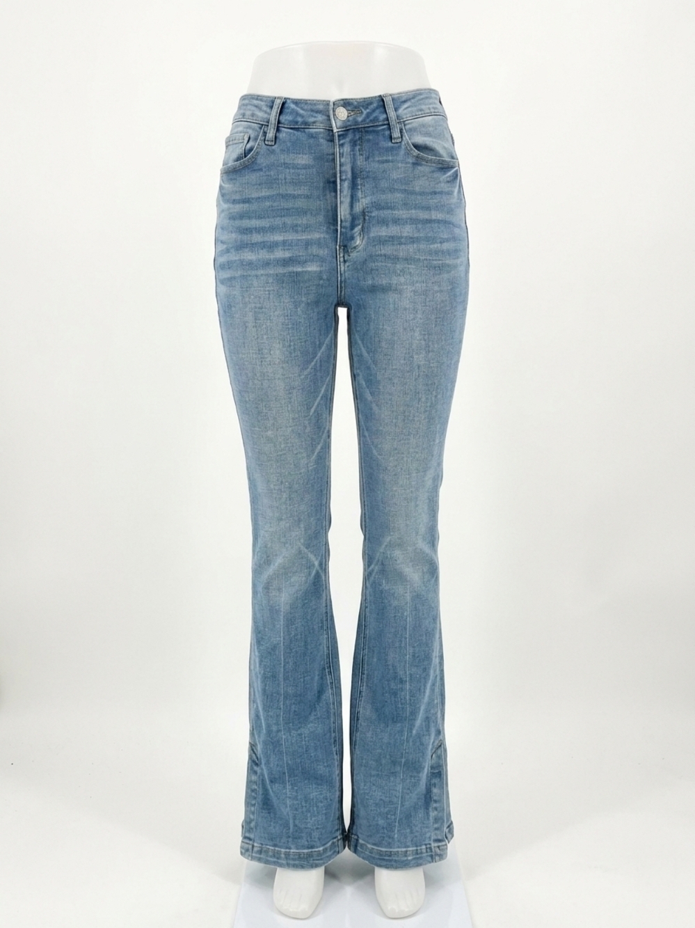 NEW JUDY BLUE denim, diamonds & drama bootcut jeans in blue